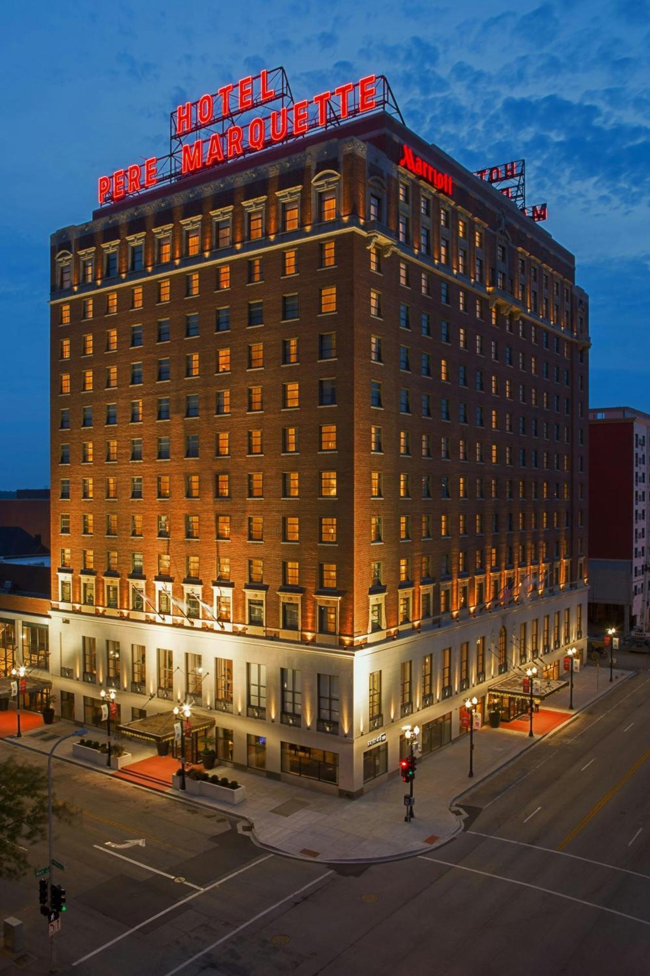 Peoria Marriott Pere Marquette Hotel Eksteriør billede